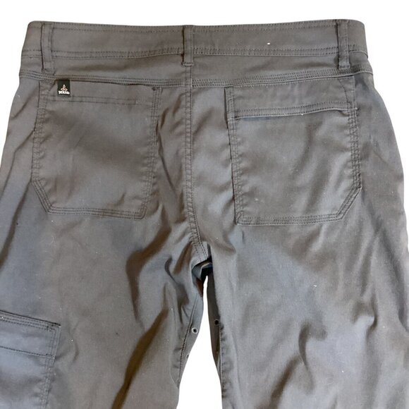 Prana Stretch Zion Pants Men's 32x32" in Dark Iron/Gray #313L - Picture 5 of 11